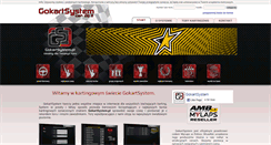 Desktop Screenshot of gokartsystem.pl